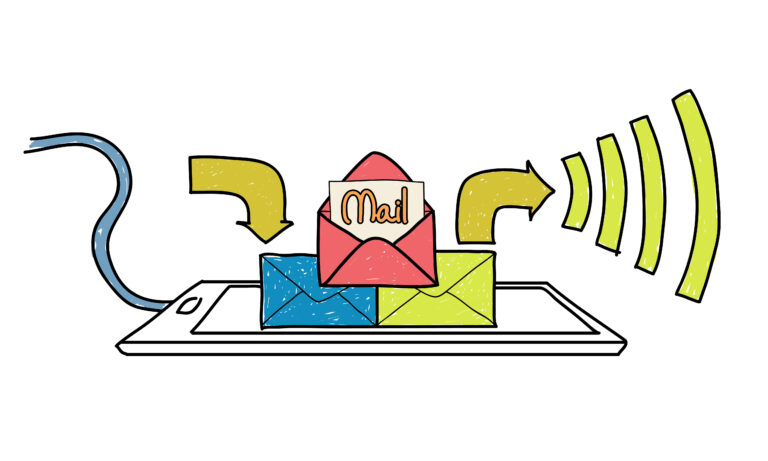Illustration of social media concept