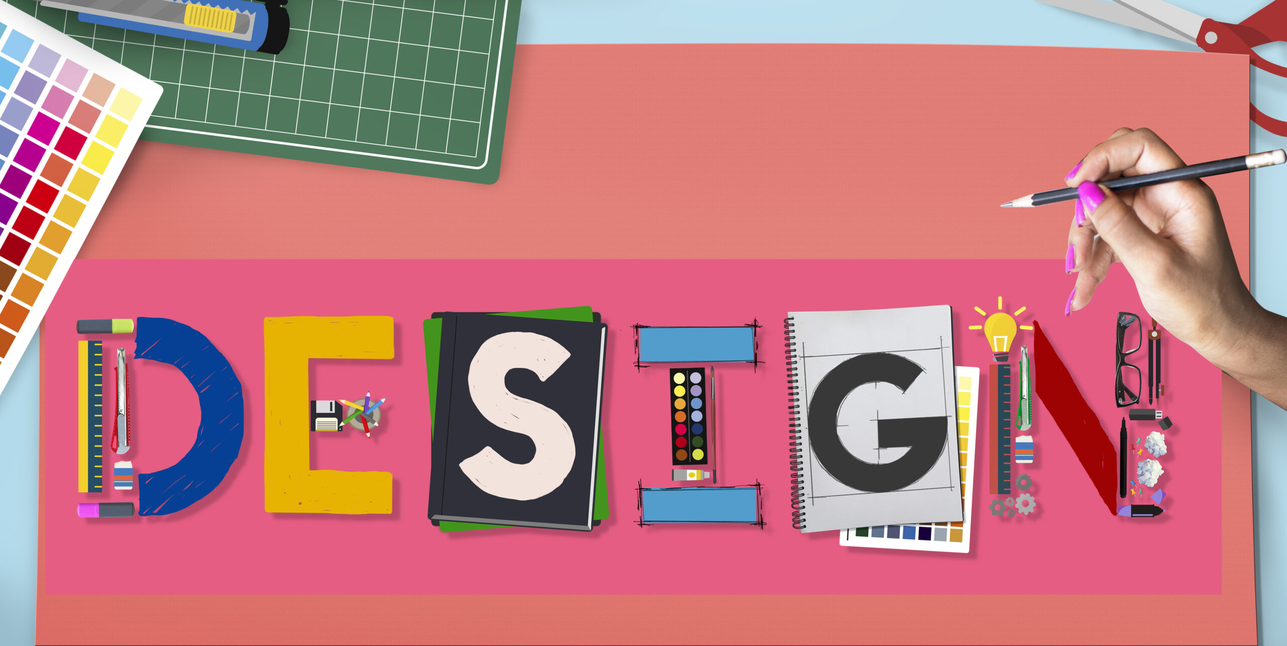 Design Creative Inspiration Art Style Concept